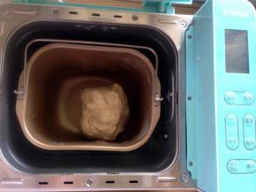 选择和面15分钟。