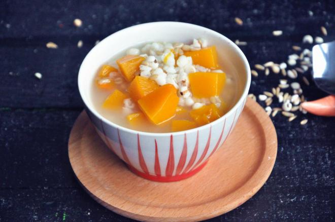 南瓜薏米燕麦米粥