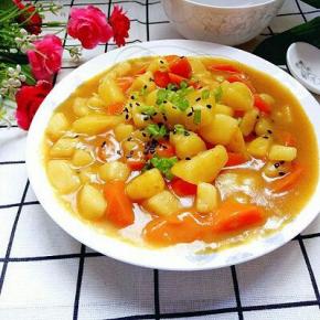 出锅撒上熟黑芝麻和切碎的葱花。好美。