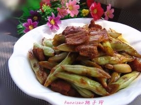肉香，豆角的鲜嫩