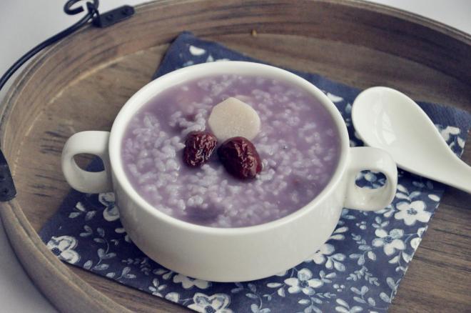 紫薯山药粥