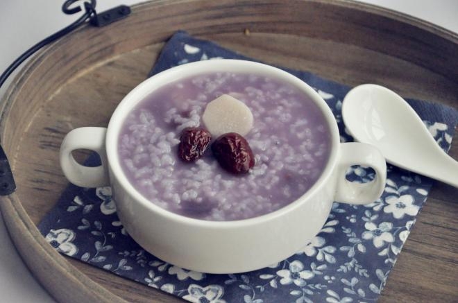 紫薯山药粥