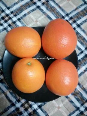 选用没有打蜡的有机橙子