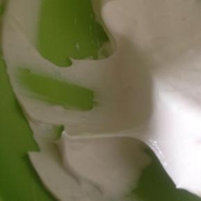 装入拌好的蛋白糊