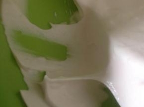 装入拌好的蛋白糊