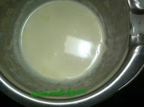 淡奶油隔水加热