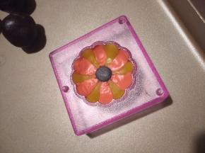 再附上另一个花型“阳晨和果子模具”的制作图。