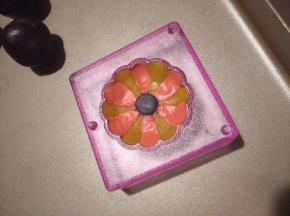 再附上另一个花型“阳晨和果子模具”的制作图。