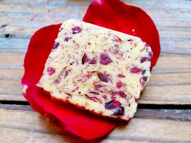 玫瑰蔓越莓曲奇