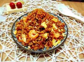 儿子说和外面的一样好吃(^_^)开心