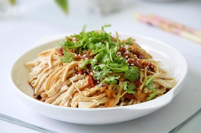 麻辣鸡丝