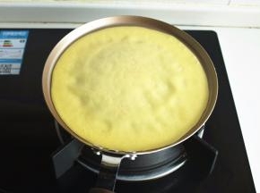 全部面糊凝固。