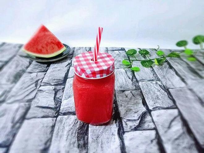 西瓜汁#附加西瓜冰棍的制作#