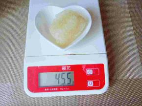 冰糖一大块的重量。