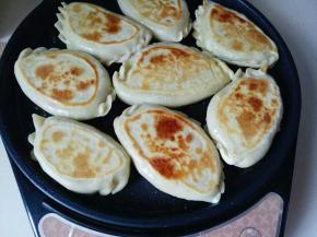 时间到后两年金黄，取出凉会即可食用。