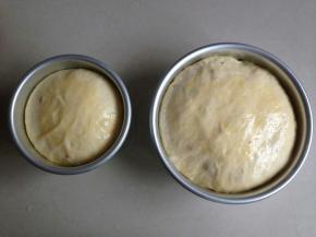 面包坯发酵好之后，表面刷蛋液