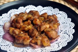 脆脆的，吃起来特带劲。