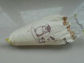 装入裱花袋中