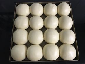 放温暖处进行发酵，发至2-2.5倍大，发酵完成。