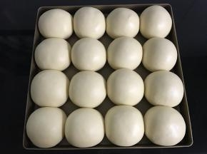 放温暖处进行发酵，发至2-2.5倍大，发酵完成。