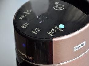 启动豆浆机的米糊功能