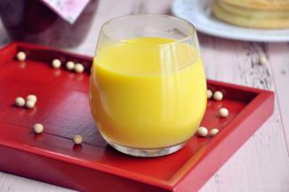 南瓜增加了豆浆的清甜，无需加糖。