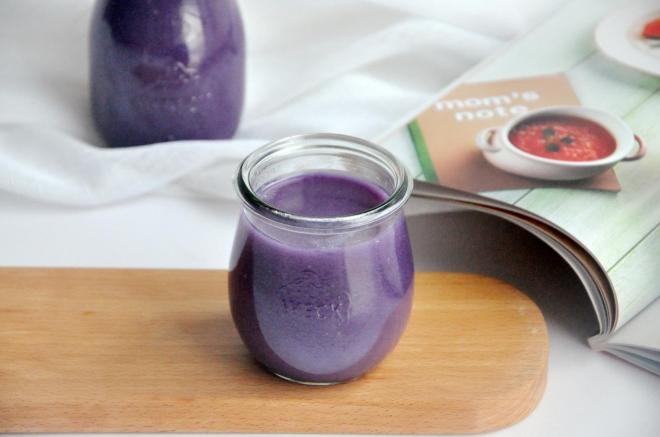 紫薯米糊