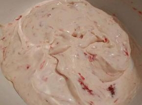  再加酸奶翻拌，