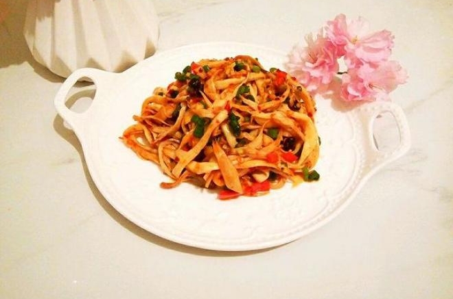 手撕凉拌杏鲍菇