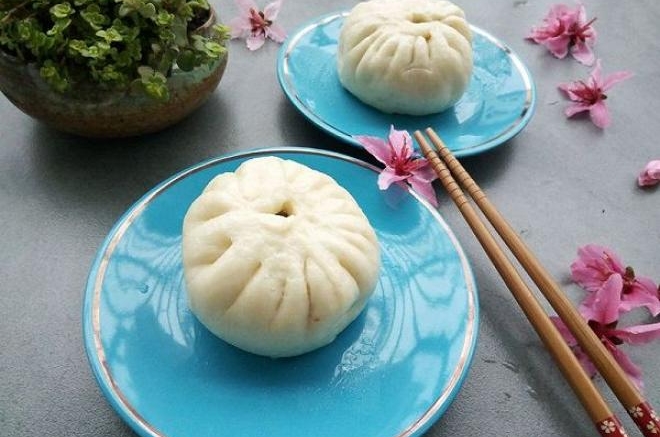 笋干花生米包子