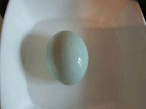 鸭蛋白酒碗里滚一圈，