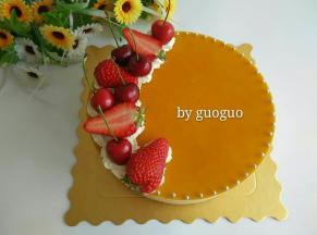 加一些新鲜水果和糖珠装饰一下即可