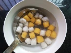 过凉白开水