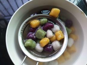 煮好了都过凉白开水，会比较Q弹