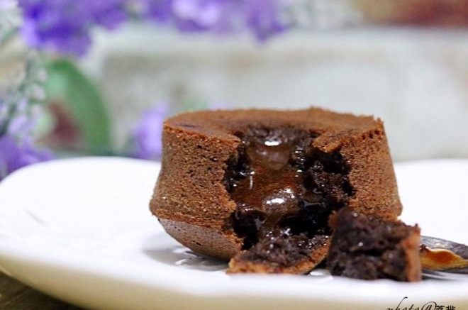 熔岩巧克力蛋糕