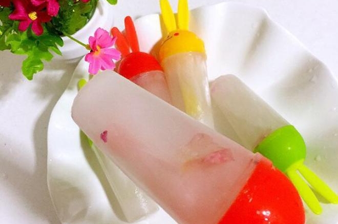 玫瑰蜂蜜棒冰