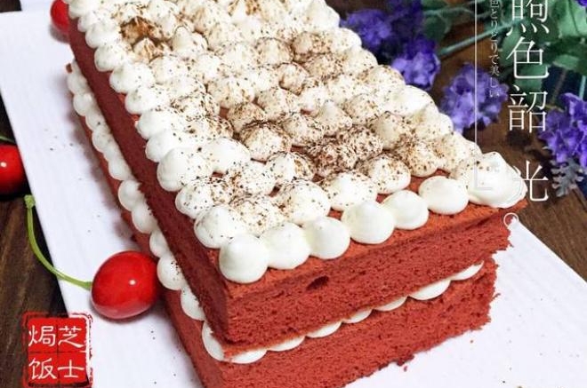 红丝绒蛋糕