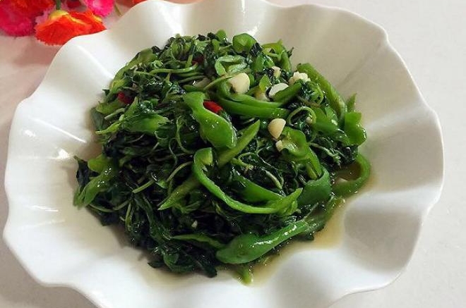 青椒炒荆芥