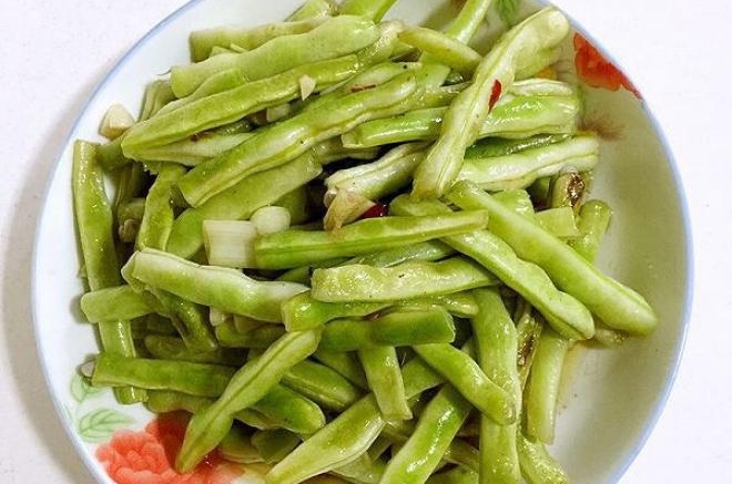 清炒四季豆
