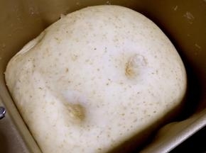 开始发酵，发酵至两倍大，用手戳不回缩即可，