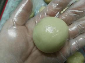 包好的油酥皮的样子