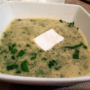 再裹一层韭菜鸡蛋液，