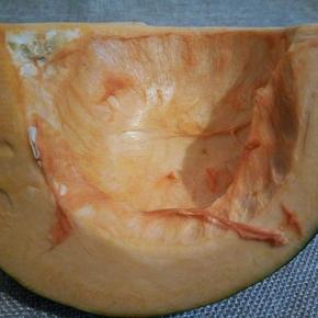 南瓜，我挑的青皮小南瓜，炸好容易定型