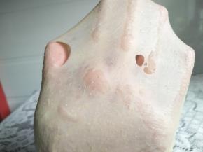 先启动一个揉面程序，能拉出厚膜，加入软化的黄油，再次启动一个揉面程序直到完全阶段