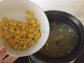 加入玉米粒