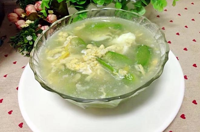 丝瓜鸡蛋汤