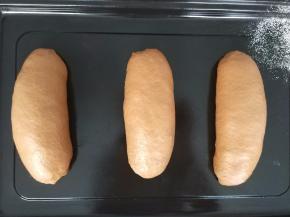 发酵至两倍大（预热烤箱上下火180度）