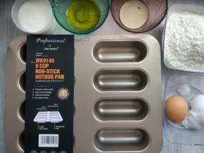 准备好食材和模具