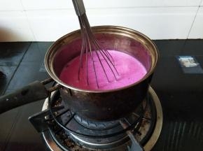 小火加热，不停的搅拌