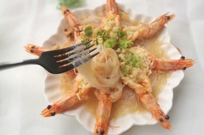 蒜蓉粉丝开背虾